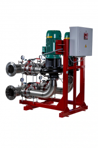 Насосная установка пожаротушения Wilo CO 3 BL 125/245-15/4/SK-FFS-R